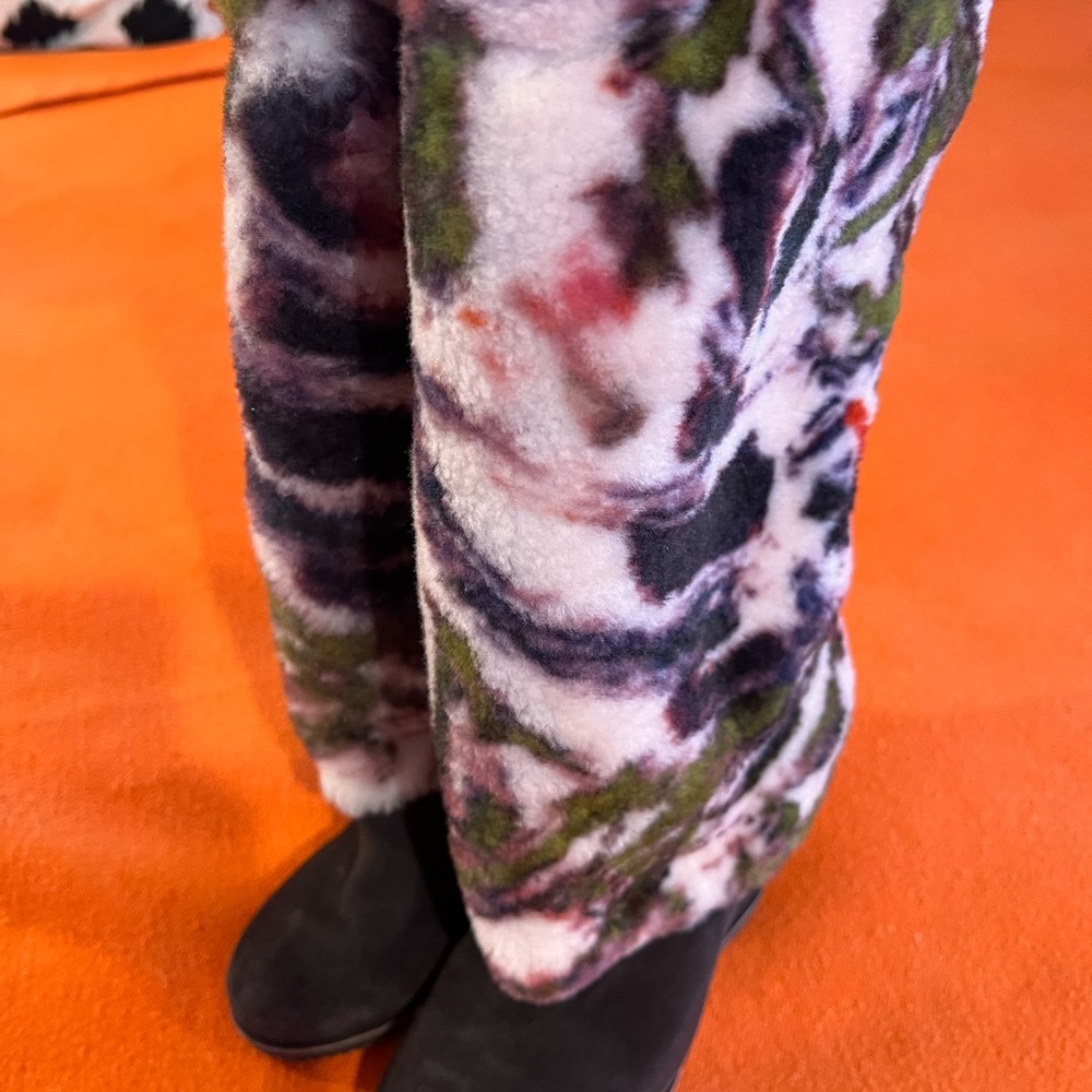 UGG X CLAIRE TABOURET PRINT WEDGE BOOTS